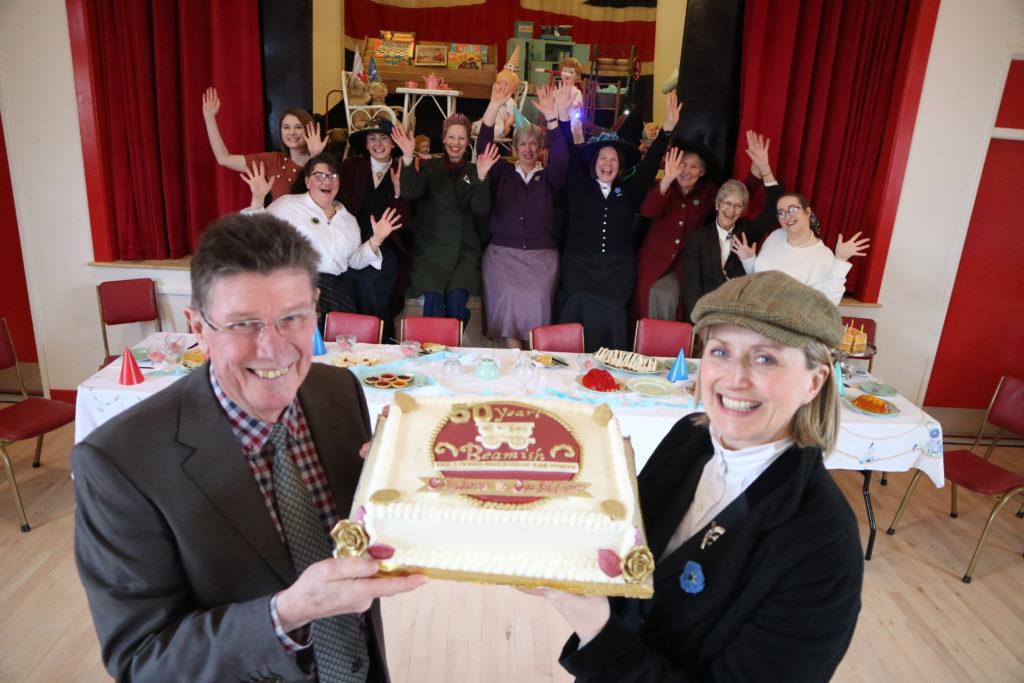 Beamish Museum's Golden Jubilee celebrations begin with birthday parties around the museum 15th to 23rd February