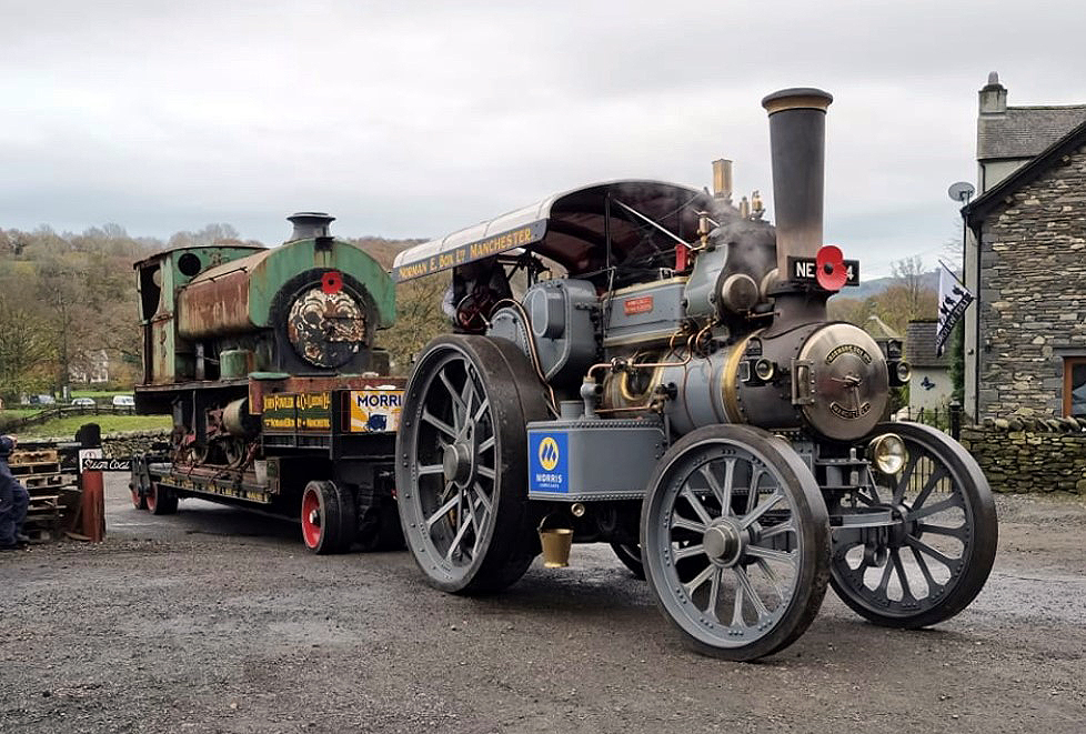 Talisman Fowler steam engine to visit Beamish